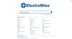 Desktop Screenshot of electromine.com